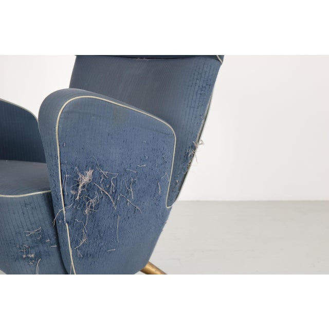 Vintage Lounge Chair by Gio Ponti and Giulio Minoletti For Sale - Image 16 of 18