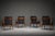 1960s Danish Model 431 Armchairs in Leather by Arne Vodder for Sibast Møbler, 1960s, Set of 4 For Sale - Image 5 of 18