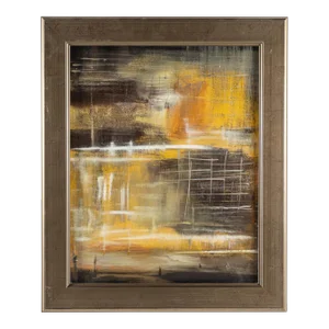 Pulliam Abstract Framed Oil on Canvas