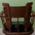 Pair of Carved Walnut Lounge Chairs in the Style of Ettore Zaccari For Sale - Image 15 of 16