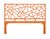 Coastal Tiffany Platform Bed King, Citrus Orange For Sale - Image 3 of 7