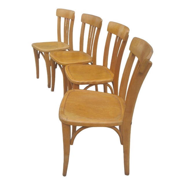 Dining Chairs from Stella, 1930s, Set of 4 For Sale