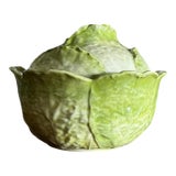 Cabbage Leaf Tureen For Sale