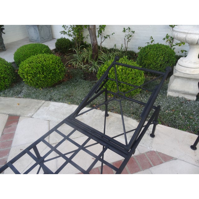 Late 20th Century Salterini Style Chaise Lounges a Pair For Sale - Image 10 of 10