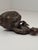 18thC Tibetan Bronze Lama Statue - Heavy 10oz Portrait Monk Dharmachakra Mudra For Sale In Boston - Image 6 of 18