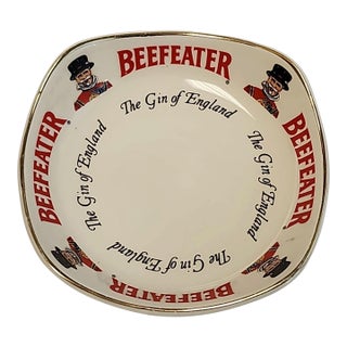 1970s English Beefeater Gin Pub Change Tray Catchall For Sale