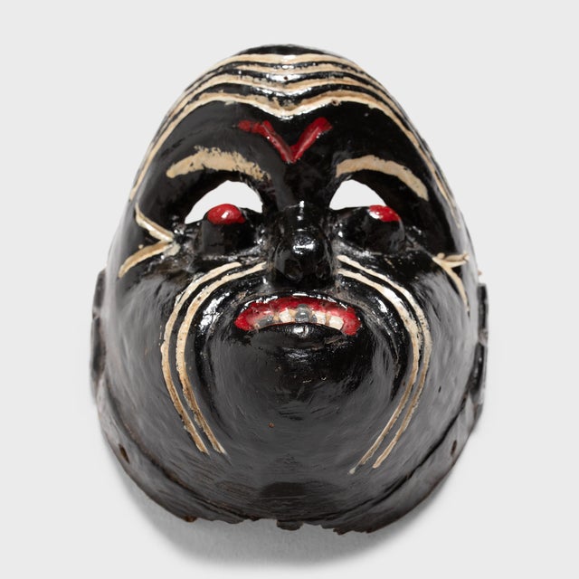 Painted Mexican Dance Mask, C. 1900 For Sale - Image 4 of 5