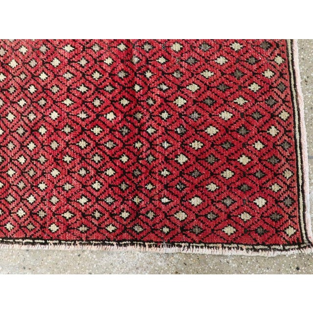 Galerie Shabab Collection Mid-20th Century Turkish Anatolian Gallery Carpet For Sale - Image 9 of 10