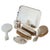 Antique Sterling Silver Vanity Set by William Comyns, London 1900s, Set of 7 For Sale - Image 16 of 16