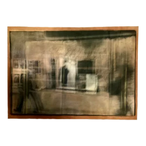 Late 20th Century "Machismo", Enigmatic Valerie Dow Toned Silver Print, Oils on Paper