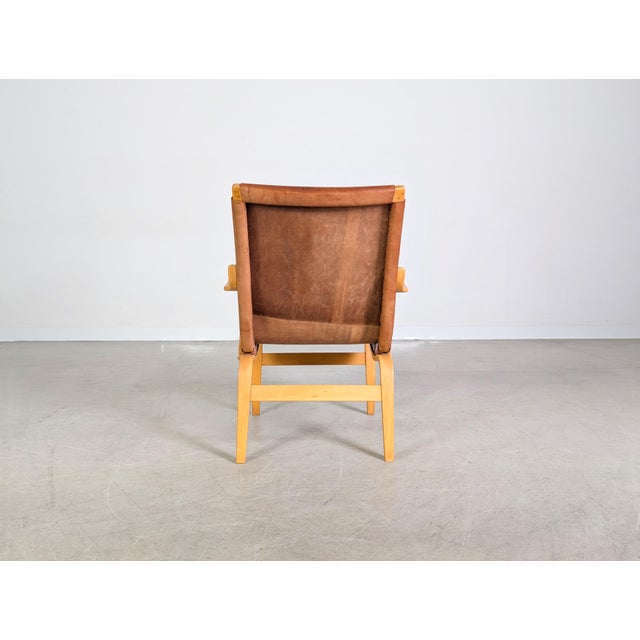 Wood Eva Chair in Beech by Bruno Mathsson for Dux of Sweden For Sale - Image 7 of 12