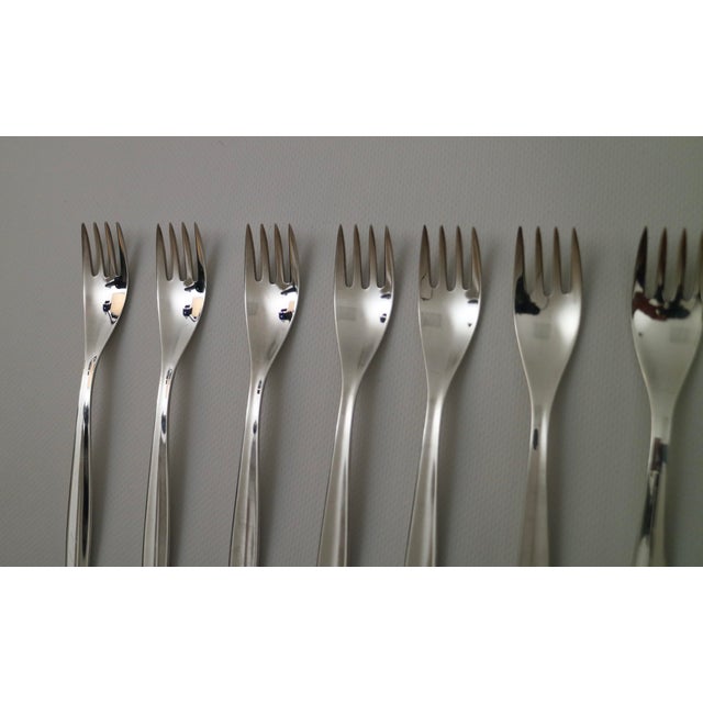 1950s 1950s Kurt Meyer for W M F Sterling Forks- Set of 12 For Sale - Image 5 of 13