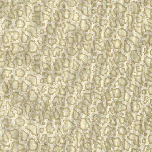 Modern Sample- Schumacher X Mary Mcdonald Park Avenue Python Fabric in Greige For Sale - Image 3 of 3