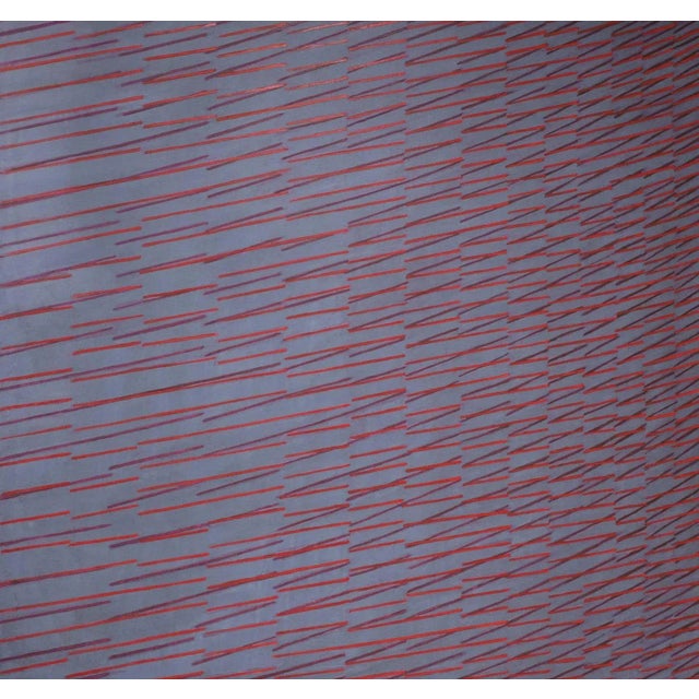 Power Boothe, "Red Harvest", DTD 1987, Art, Oil on Canvas 74.75 X 78.5 For Sale - Image 9 of 11