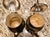 Vintage English Silver Mfg. Corp. Silver on Copper Tea & Coffee Service, Set of 5 For Sale - Image 9 of 10