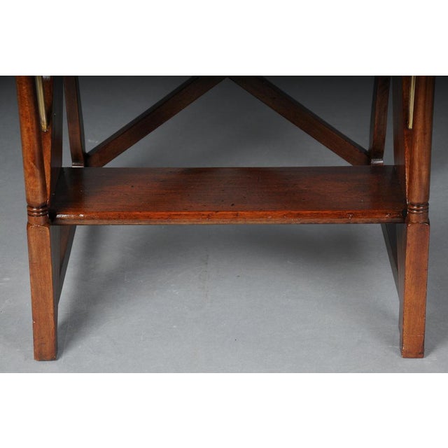 English Library Ladder in Mahogany, 20th Century For Sale - Image 14 of 18