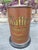 Rustic Vintage German Coffee Roaster Advertising Tin Table Lamp For Sale - Image 3 of 5