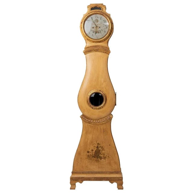 Antique Swedish Gustavian Longcase Clock For Sale - Image 9 of 9