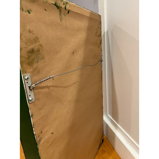 Two Houses, Oil Painting on Wood For Sale In San Francisco - Image 6 of 6