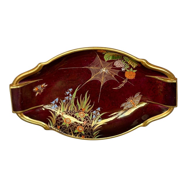 Carltonware Decorative Bowl With Spider Web Design For Sale