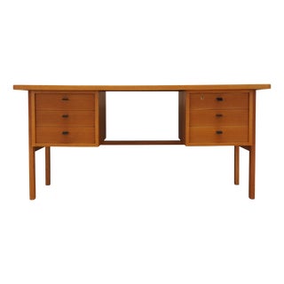 Vintage Danish Ash Desk by Svend Age Madsen, 1960s For Sale
