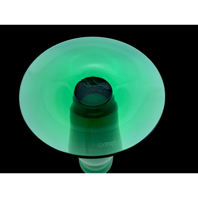 1980s Opaline Glass Vase by Helen Krantz for Orrefors, 1980s For Sale - Image 5 of 8