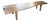 Andrianna Shamaris Live Edge Teak Wood Coffee Table or Bench For Sale