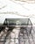Metal Coffee Table in Metal and Smoked Glass, 1960s For Sale - Image 7 of 9