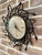 An original jaz transistor wall clock, made in france in the 1960s, featuring a dramatic decorative structure. Its most...