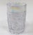 Vintage Imperial Carnival Glass Iridescent Frosty White Robins & Flowers Pitcher and 4 Glasses For Sale - Image 12 of 13