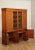 Vintage Regency Style Custom Mahogany Breakfront Bookcase For Sale - Image 4 of 13