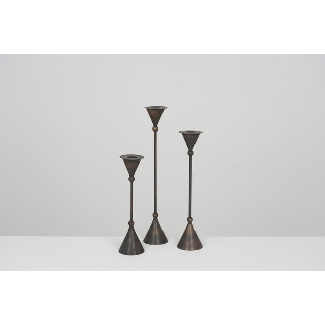 Vintage Candlesticks by Christian De Beaumont, 1980, Set of 3, in Very Good conditions. Designed 1980 to 1989 I have...
