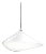 Daniel Becker 'Emily Ii' Pendant Lamp in Matte White for Moss Objects For Sale