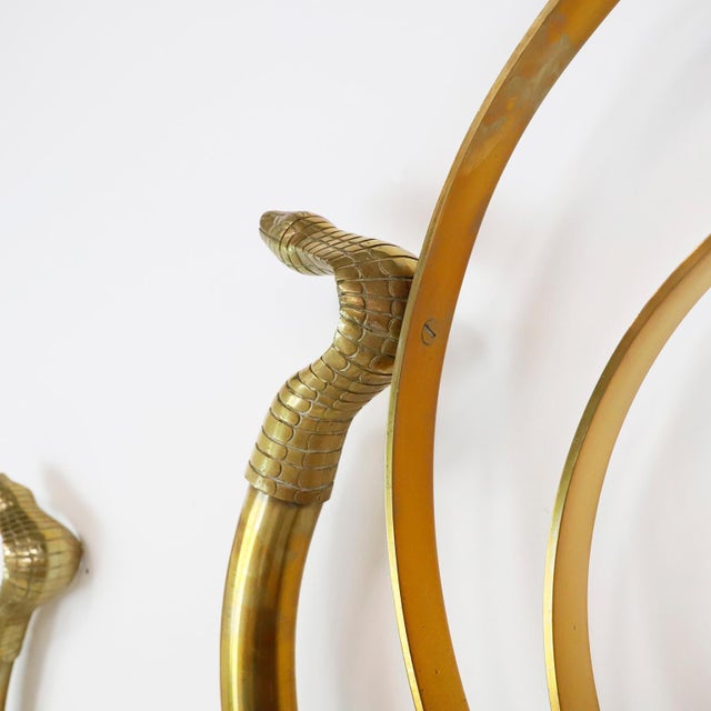 1960s Big Size Cobra Headboard Attributed to Arturo Pani For Sale - Image 12 of 18