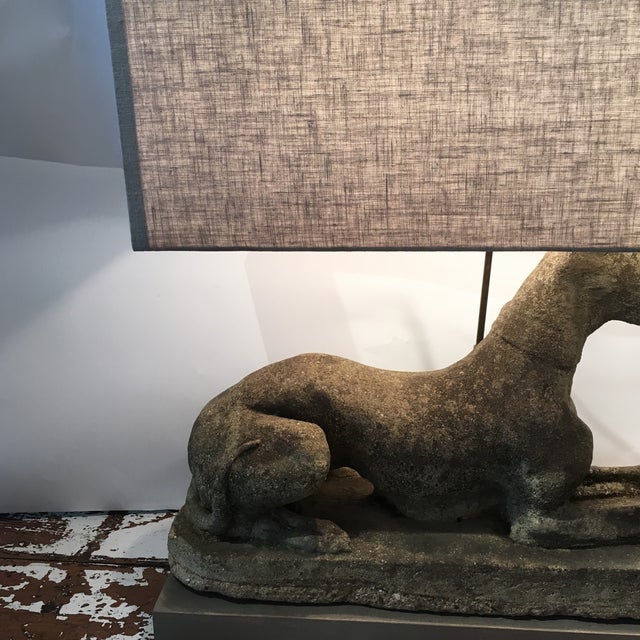 Grand Greyhound Table Lamps A Pair Chairish