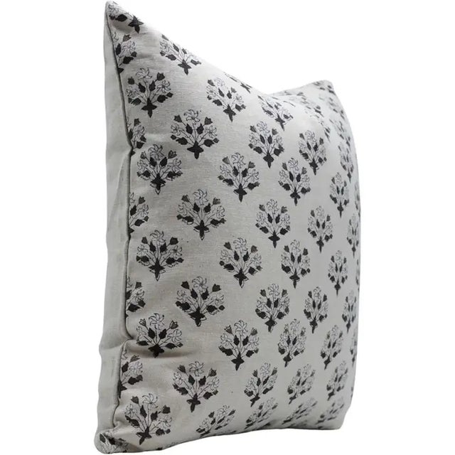 The Diwali Flower cushion cover, Crafted on pure linen, the fabric offers a luxurious, breathable texture that enhances...