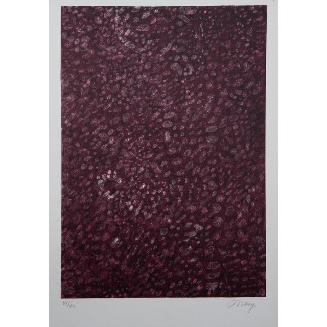 Mark Tobey, from the Depths of a Dream, Original Signed Lithograph For Sale - Image 8 of 8
