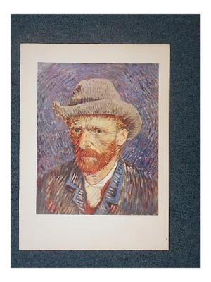 Vintage Ltd. Ed. Post-Impressionist Lithograph-Vincent Van Gogh (Fr. 1853-'90)