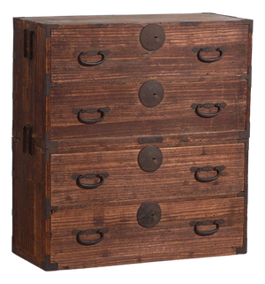 Japanese Chest of Drawers in Wood