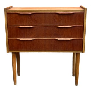 Vintage Danish Teak Chest of Drawers, 1960s For Sale
