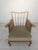 Chippendale Lounge Chair with Raffia For Sale - Image 11 of 15