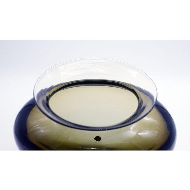 Glass Large Sommerso Vase by Flavio Poli for Seguso, 1960s For Sale - Image 7 of 10