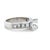 2010s Gia 18ct White Gold Diamond Engagement Ring 2.83ct 7.72g, Size 6.25 For Sale - Image 5 of 13