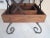 1970s 1970s Vintage Octagonal Dark Color Wood Coffee Table With Storage Underneath For Sale - Image 5 of 12