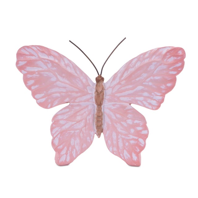 Kenneth Ludwig Chicago Resin Butterfly (Set of 4) For Sale - Image 4 of 5