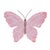 Kenneth Ludwig Chicago Resin Butterfly (Set of 4) For Sale - Image 4 of 5