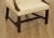 Wood Chippendale Style Vintage Mahogany Frame Armchair For Sale - Image 7 of 13