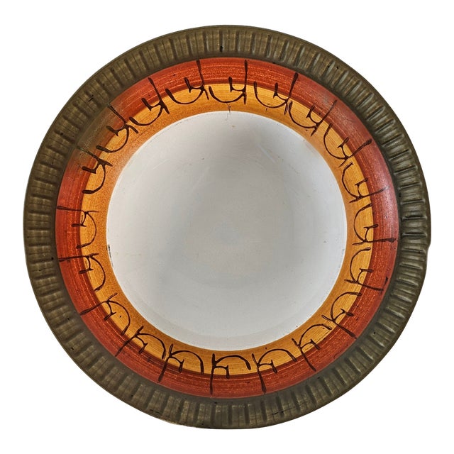 Casual Ceramics Stoneware Galaxy 8007 Serving Bowl 10" For Sale