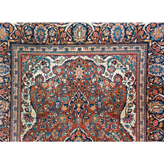 Early 20th Century Persian Kashan Rug For Sale - Image 14 of 15