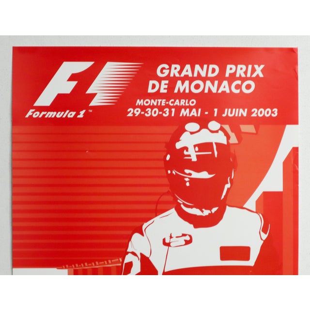 Date: 2003 Size: 16 x 23.75 inches About the Poster: The Monaco Grand Prix is a Formula One motor race held each year...